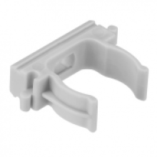 CFQ20 Держатель (клипса), без галогена, для труб, для монтажного пистолета D20мм (1уп=50шт) Экопласт (41520HF)