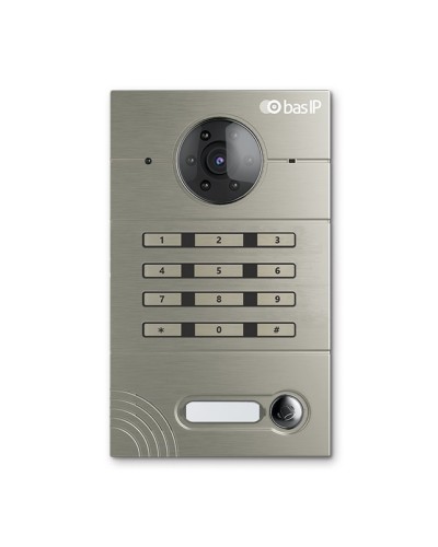 Панель вызывная BAS-IP AV-01KD GREY в Долгопрудном Вызывные видеопанели малоабонентные Pintop.ru