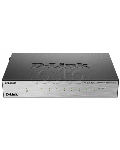 Коммутатор D-Link DES-1008D/L2B в Долгопрудном Коммутаторы Pintop.ru
