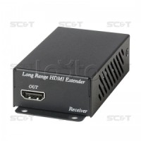 Приёмник HDMI-сигнала по одному кабелю витой пары SC&T HE02ER